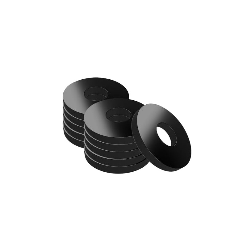 Offgridtec Washer Black Stainless Steel V2A DIN304 M10 x 25