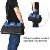 WORKPRO 16-inch Wide Mouth Tool Bag with Water Proof Molded
