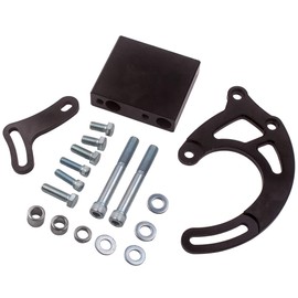 maXpeedingrods Short Water Pump Power Steering Bracket for Chevy Big Block 396 427 454 SWP EWP BBC