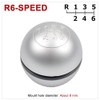 Hacreyatu Manual 6 Speed Transmission Inner Gear Shift Knob Replacement