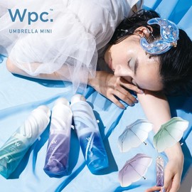 [2025] Wpc. [Vinyl Umbrella] Mermaid Umbrella, Mint, Folding Umbrella, Rain Umbrella, Commuting to Work or School, Travel, Stylish, Cute, Women's, Glitter, Pearl, Seashell PT-0072-002
