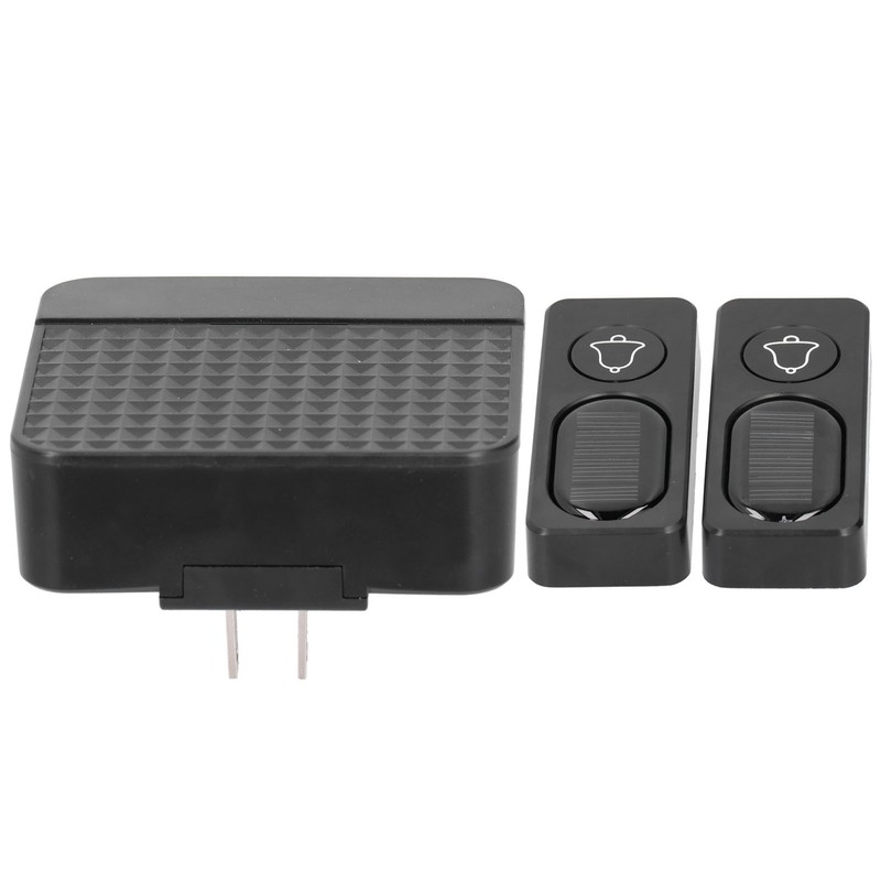 Wireless Door Bell Alarm System Waterproof Solar Electric Doorbell with