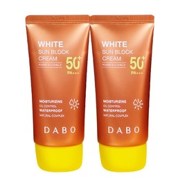 Dabo White Sun Cream 70ml x 2 / Sun Cream / Sunblock / Sunblock / 다보 화이트 선크림 70mlX2개썬크림선블록썬블럭