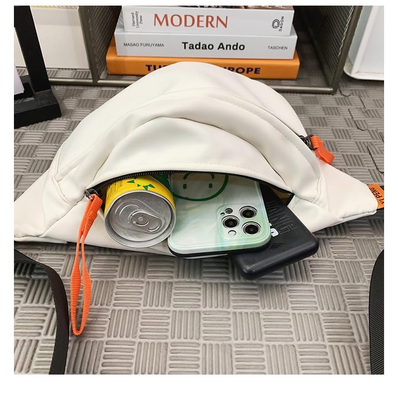 2 Unidades Cangurera Deportiva, 2 Pcs Bolsa de Moda Impermeables