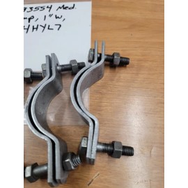 Anvil 0500093554 Medium Pipe Clamp, 1"W, Steel, 4HYL7. 5pk. Bld 3