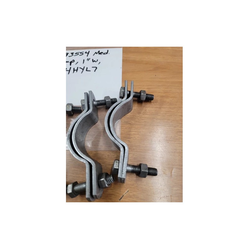 Anvil 0500093554 Medium Pipe Clamp, 1"W, Steel, 4HYL7. 5pk. Bld
