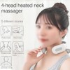 Heating Neck Massager Electric Pulse Massager for Neck Shoulder Muscle