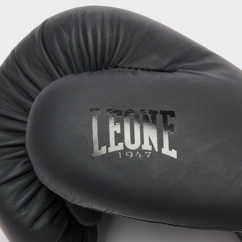 LEONE 1947 GN059, Gloves Boxing Unisex – Adult, Black, 14
