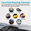 Partsam Submersible 17" Inch Thin Amber Led Turn Signal Light