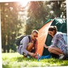 Kisangel 10pcs Adjustable Tent Stakes Tent Pegs for Camping Lightweight
