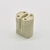 G9 Socket Halogen Lamp Socket with Rear Plug Connection and