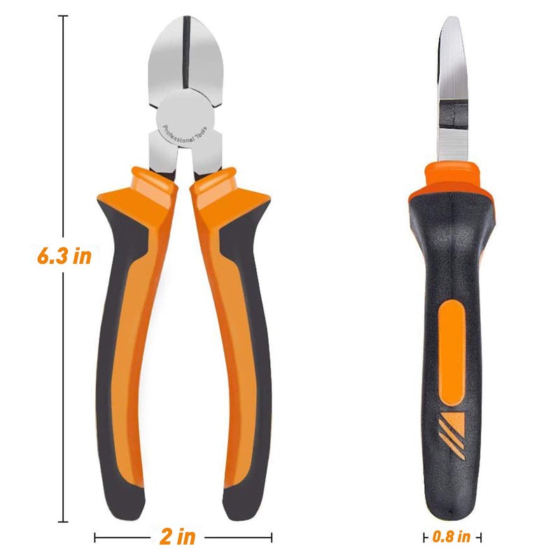 BOENFU Wire Cutter for Artificial Flowers and Crafts, 6 inch