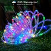 JMEXSUSS 200 LED Trampoline Accessories Solar Rope Light, 66ft IP
