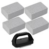 ZIXIANGKEJI 4pcs Grill Brick Griddle Stone Griddle Cleaning Brick Block