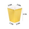 We Moment Zone 24pcs Gold Popcorn Boxes Mini Paper Popcorn