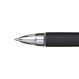 uni-ball SXN-210 Jetstream RT Rollerball Pens, Black Smudge Resistant and Tamper Free Ink, 1.0mm Ball, Rubberized Grip, Package of 3