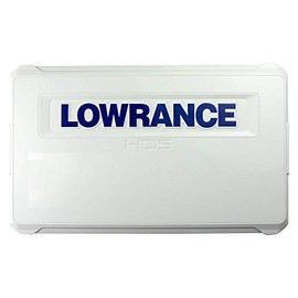 Lowrance 000-14585-001 HDS Live/PRO 16" Sun Cover, White with Blue Lettering
