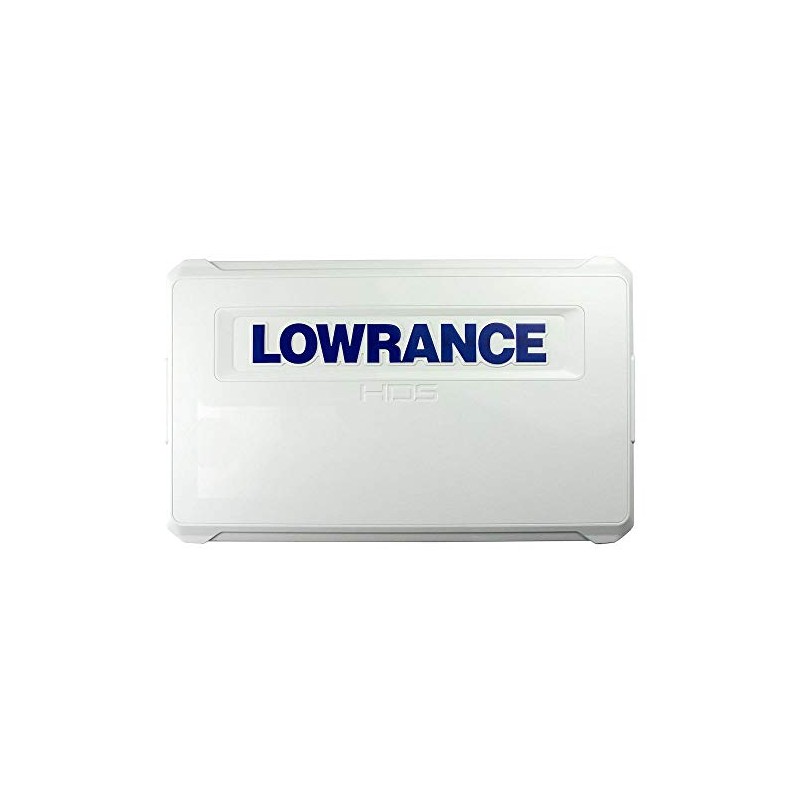 Lowrance 000-14585-001 HDS Live/PRO 16" Sun Cover, White with Blue