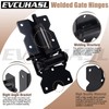 Self Closing Gate Hinges Heavy Duty for Vinyl/Wooden Fence Gates,