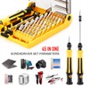 45 in 1 Mini Screwdriver Set, VCOO Torx Bit Tools