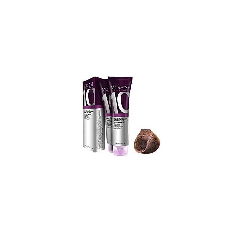 Morfose 10 Professional Hair Colour Cream 100 ml, No. 7.34