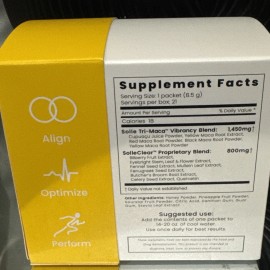 Solle Naturals Solleexcell Herbal Supplement 21 Packets :! Exp :11/27🤑