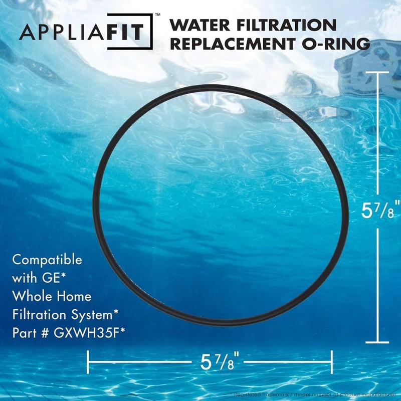 O-Rings Compatible with GE HHRING for Whole Home Filtration Models