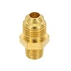 PATIKIL 1/8" Male NPT x 5/16" Male Flare Thread Flare
