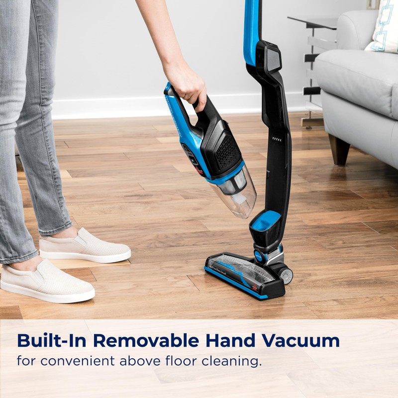 Bissell, 3061 Featherweight Cordless Stick Vacuum, Self-Standing, Electric Blue, Black