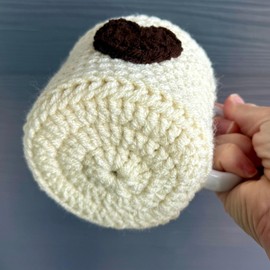 Custom Order for Patricia (Cream with Dark Brown Heart, Dark Brown with Cream Heart)