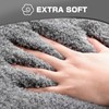 wyewye Microfibre Bath Mat, 2cm Super Thick Bath Rug, Super