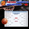 Pasimy Tournament Bracket Poster Set Includes 24 x 36 Inch