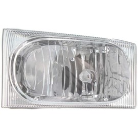 CarLights360: For Ford F-550 Super Duty Headlight Assembly 2002 2003 2004 Driver Side DOT Certified w/Bulbs-Replacement For FO2502183