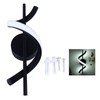 LED Wall Sconce Lighting 18W 3000K Warm White Modern Spiral