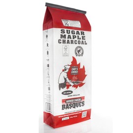 Stump Chunks: Sugar Maple Lump Charcoal for Grilling - Fast-Lighting & Hot-Burning Hardwood Charcoal Briquettes - Natural Hardwood Lump Charcoal for Smoker - Large Bag (17.6 lb)