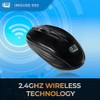 Adesso Ergonomic iMouse S50 - Wireless Optical Mouse