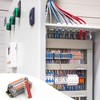 SRJQXH DIN Rail Terminal Block, DIN Rail, Feed-Through Terminal, Flame