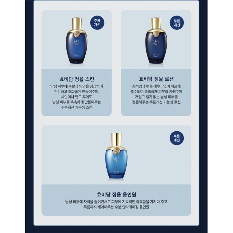 Sooryehan Hyobidam Jeongyul 2-piece special set (skin 150ml + lotion
