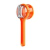Peeler with Container - Double-Sided Stainless Steel Cutter Carrot Peeler,Kitchen