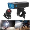 USB Rechargeable Bike Lamp Bicycle Front Light Night Riding Headlight