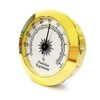 Hygrometer, Round Analogue, Cigar Hygrometer, Easy to Carry, Durable, Stable,