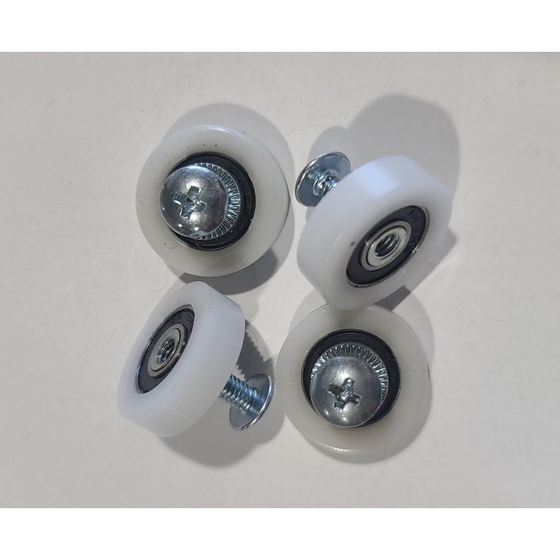 Light Rail Extreme Duty Trolley Wheel Set Robotic Grow Light