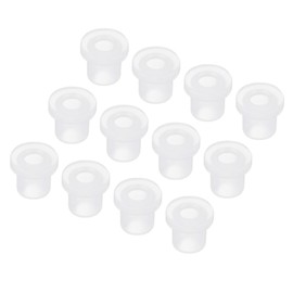 QUARKZMAN Pack of 50 Rubber Grommets, 7.0 mm Diameter x 4 mm ID x 10 mm H Cable Grommets T-shaped Rubber Sleeve Round Feed-Through Grommets for Cable Grommets Cable Grommets Cables Electric Conductor,