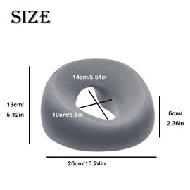 Massage Facial Cradle Cushion, Nap Pillow, Massage Cushion with Front Down Hole Cushion Massage Headrest, Suitable for Naps, Massage, Beauty and Other Scenes