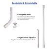 AW Wash Shampoo Bowl Basin Drain Hose Kit Extendable Drainpipe
