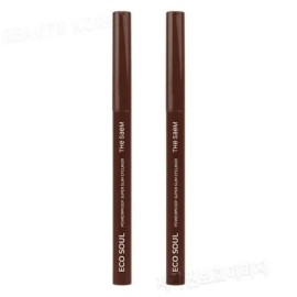 The Saem Eco Soul Power Proof Ultra Slim Eyeliner BR03 Teddy Brown... Basic / 더샘 에.코 소울 파워프루프 초슬림 아이라이너 BR03 테디 브라운 ... 기본