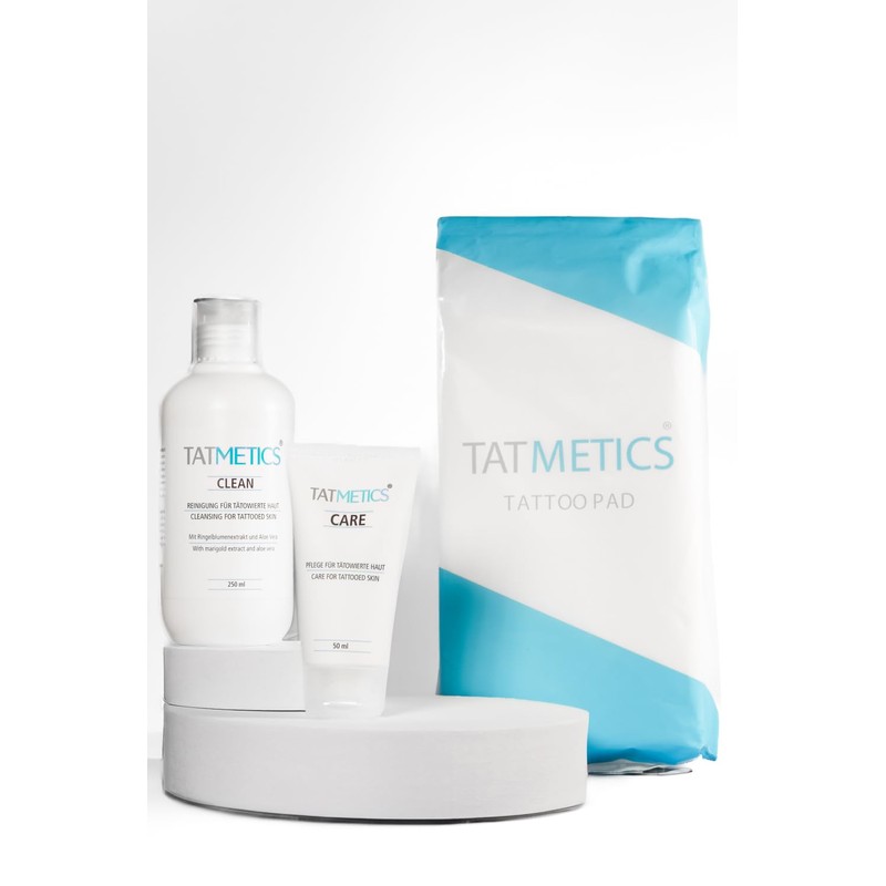 Tatmetics Clean 250 ml Cleansing Gel for Tattooed Skin Gentle