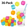 Dependable Industries Inc. Essentials 36-Pack Reusable Ice Cubes – 1"
