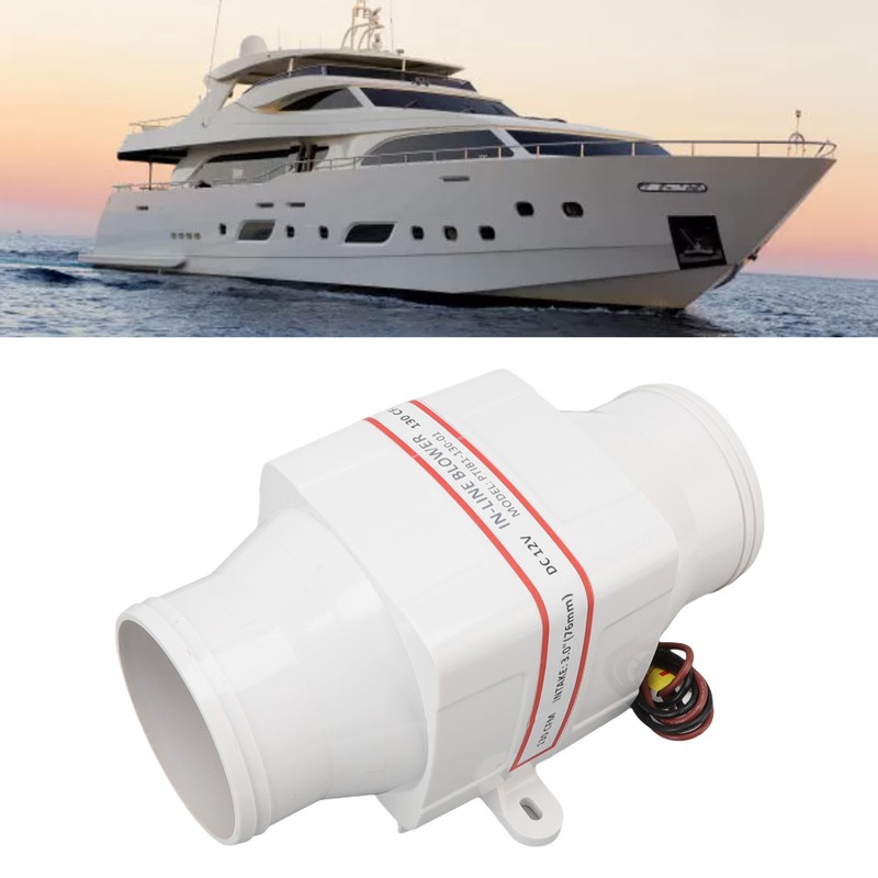 12v Electric In Line Blower ABS Shell Marine Boat in