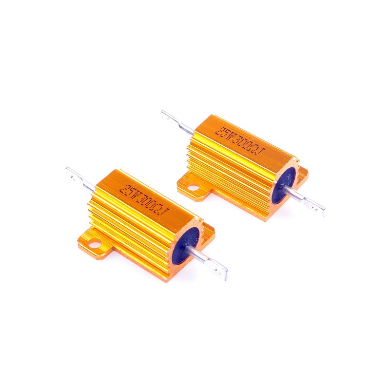 LM YN 25 Watt 300 Ohm 5% Wirewound Resistor Electronic